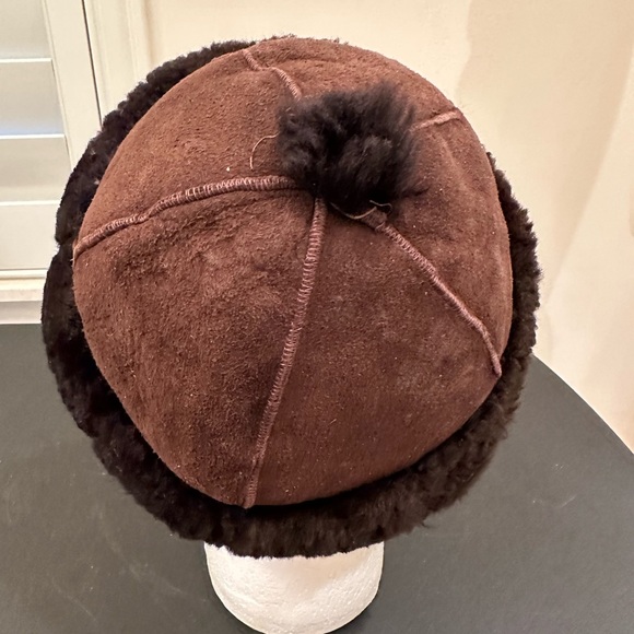 Maxillian women’s Real lambswool shearling hat - Picture 2 of 4